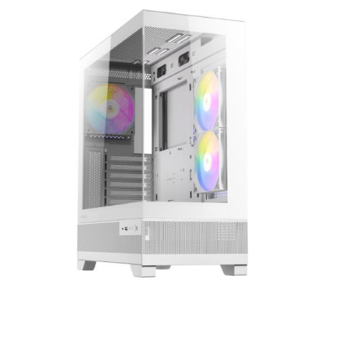 ANTEC CX700 ARGB WHITE CASE MIDI TOWER ATX/MATX/MINI-ITX FRONTALE E LATERALE IN VETRO TEMPERATO SENZA CUCITURE BIANCO